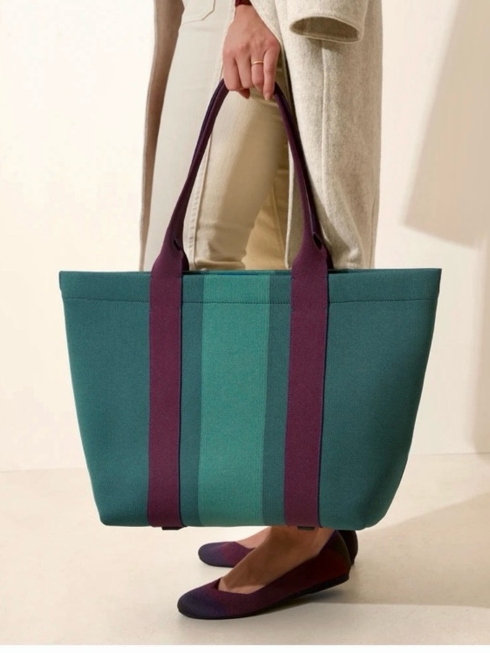 Rothys Deep Spruce Essential Tote